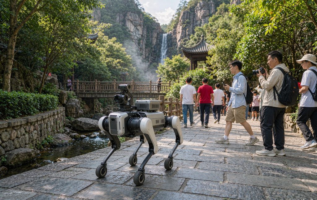 厦门文旅集团 · 巡检机器狗